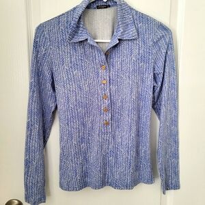 J.McLaughlin Womens long sleeve Jersey Blouse size XS